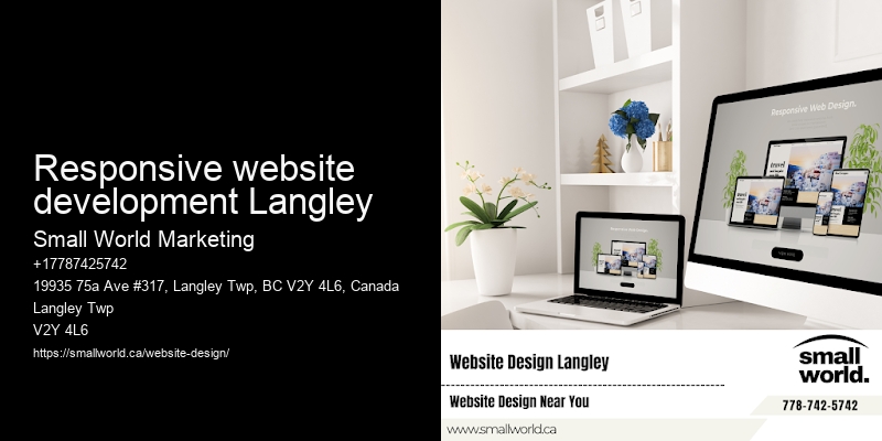 responsive website development Langley