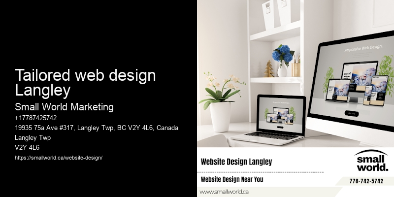 tailored web design Langley