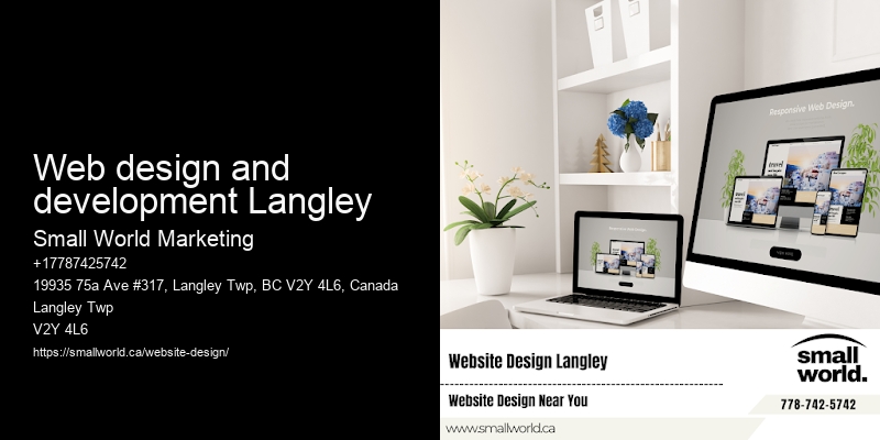 Web design and development Langley