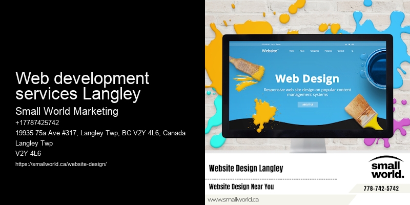 Web development services Langley