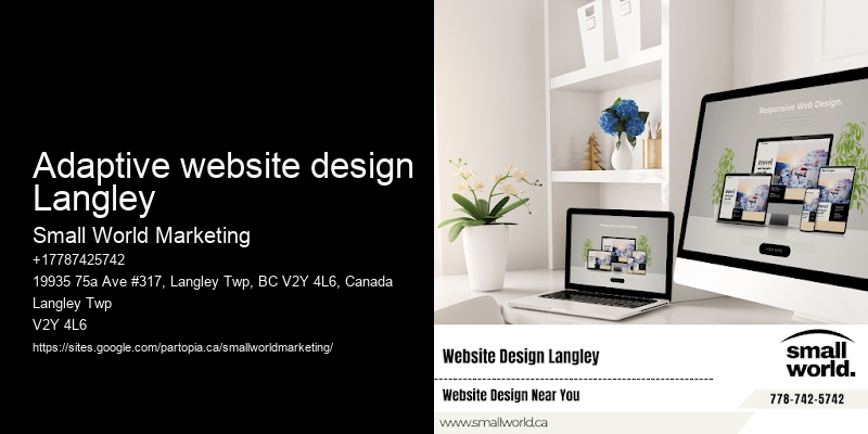 adaptive website design Langley