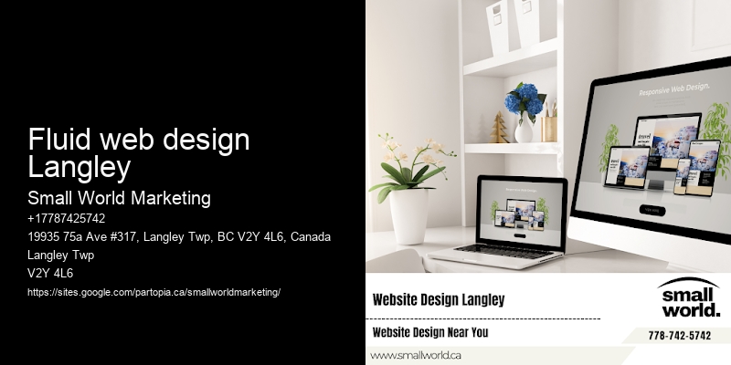 fluid web design Langley
