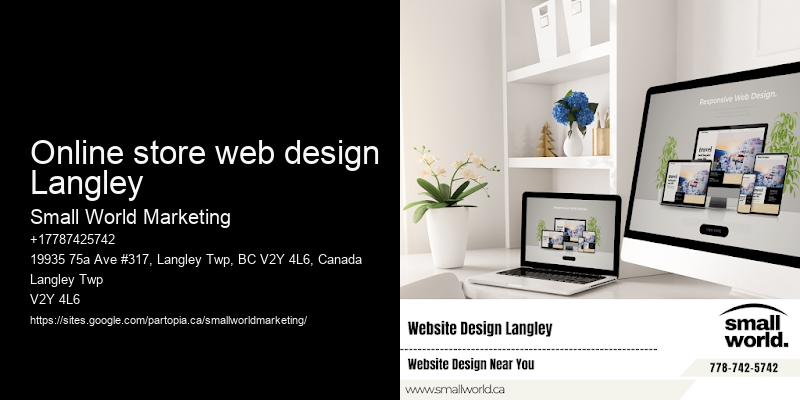 online store web design Langley