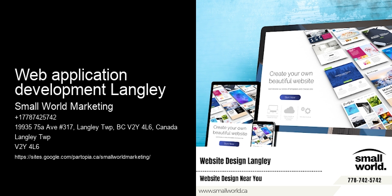 Web application development Langley