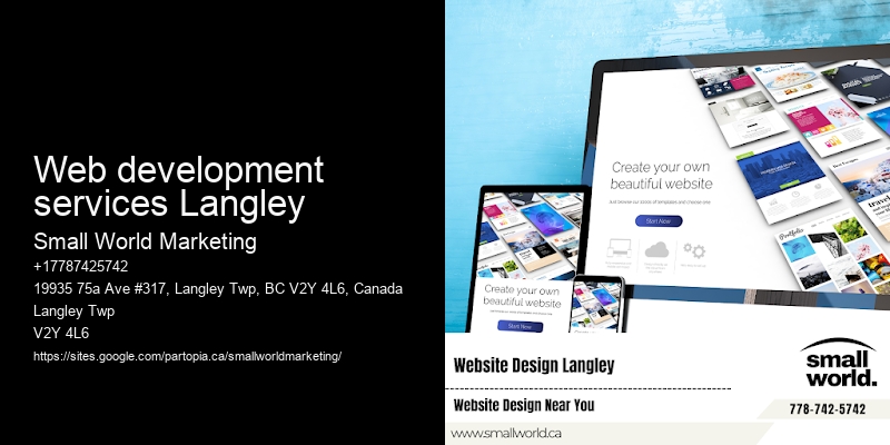 Web development services Langley