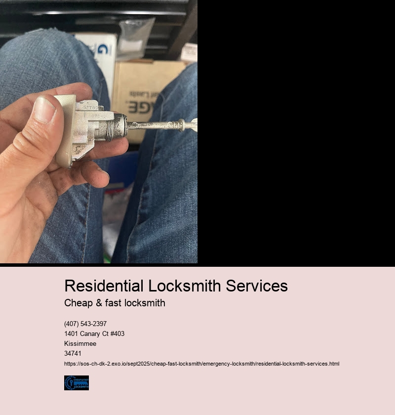Emergency Residential Locksmith Services: An Overview