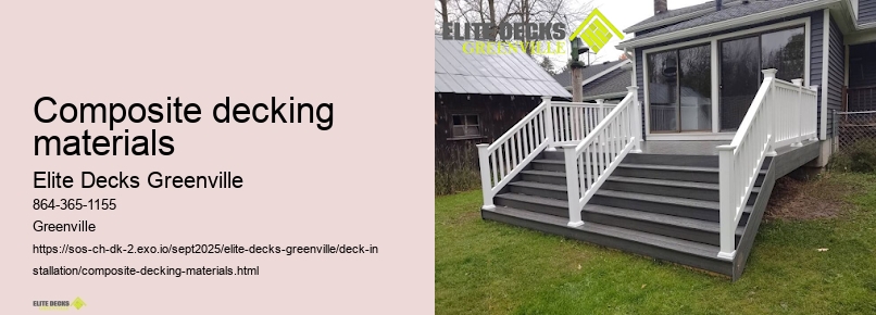 Composite decking materials