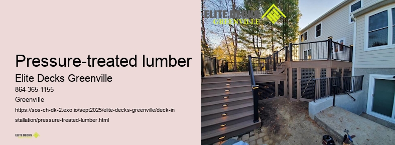 Pressure-treated lumber