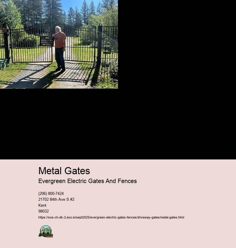 Design Considerations for Metal Driveway Gates