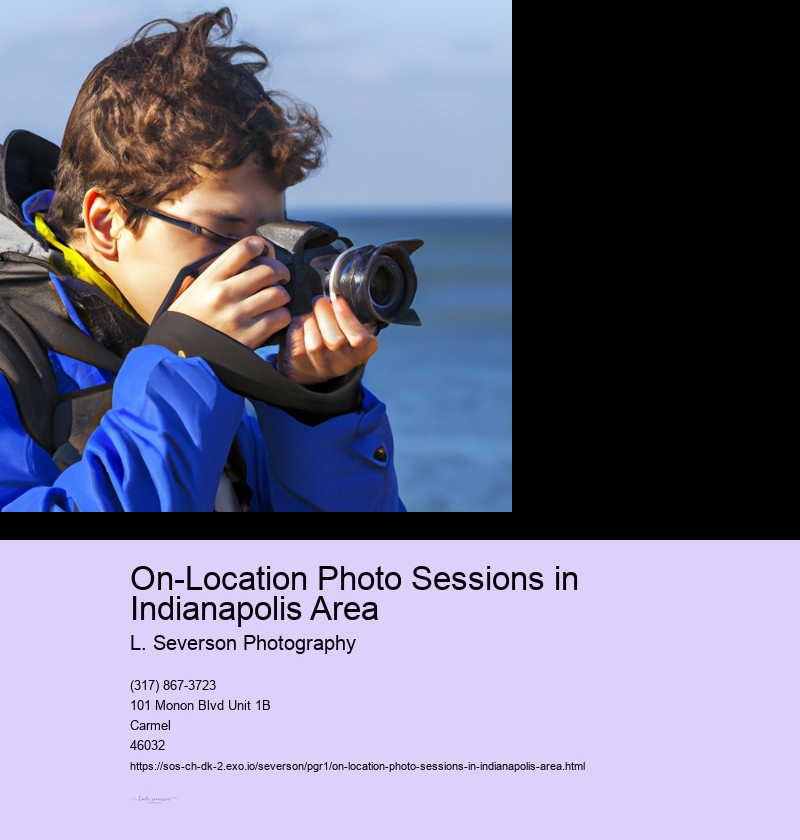 On-Location Photo Sessions in Indianapolis Area