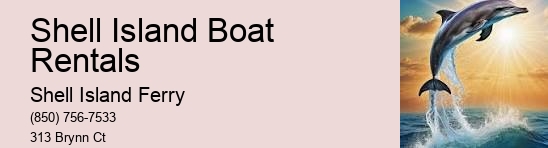 Shell Island Panama City Beach Florida	