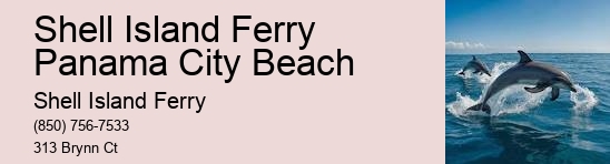 Shell Island Panama City Beach Fl	