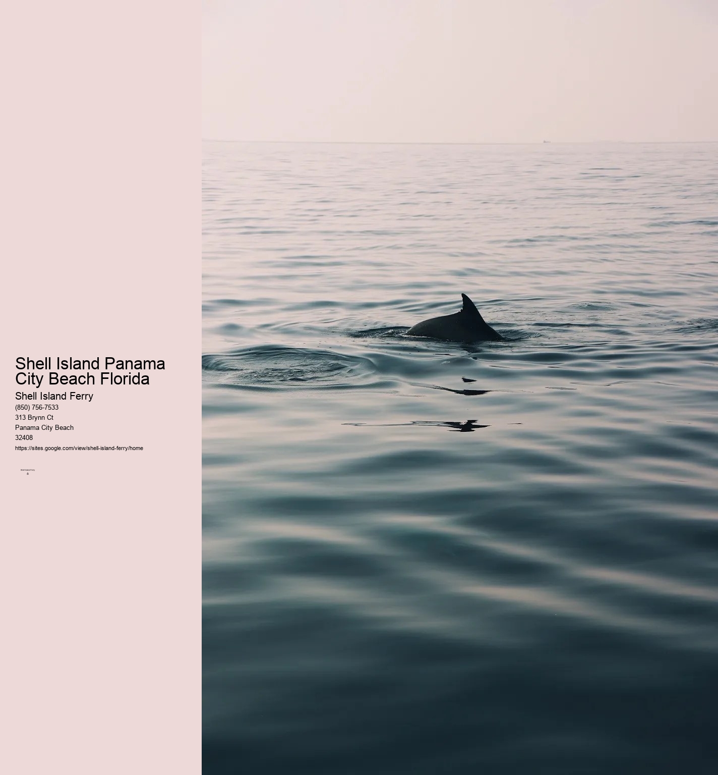 Shell Island Panama City Beach Florida	