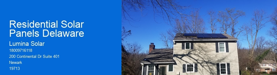 Residential Solar Panels Delaware