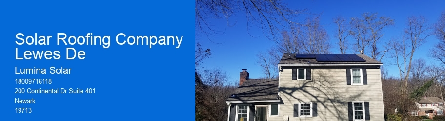 Solar Roofing Company Lewes De