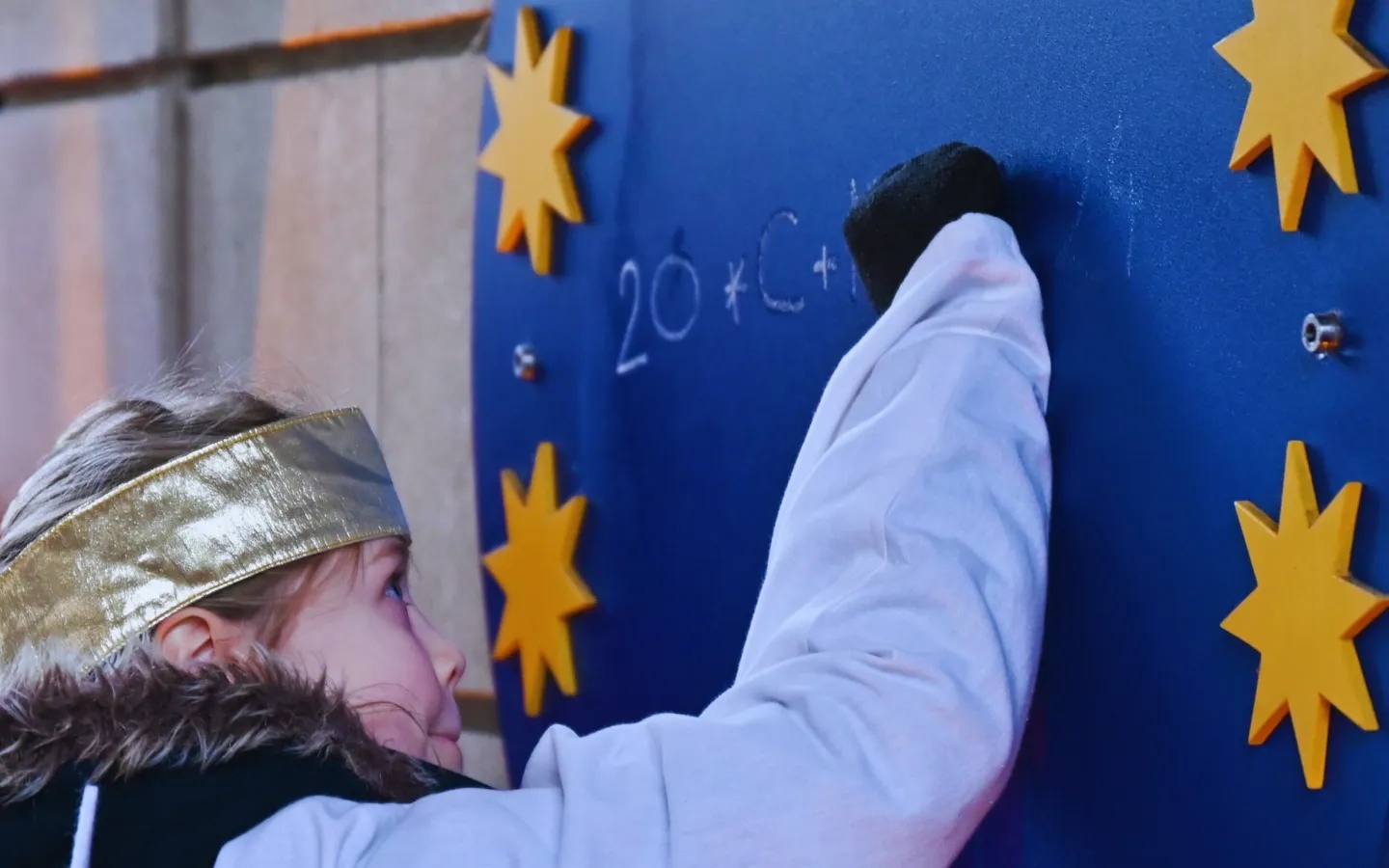 Cantori della Stella porta la benedizione a Europapark © Missio Svizzera