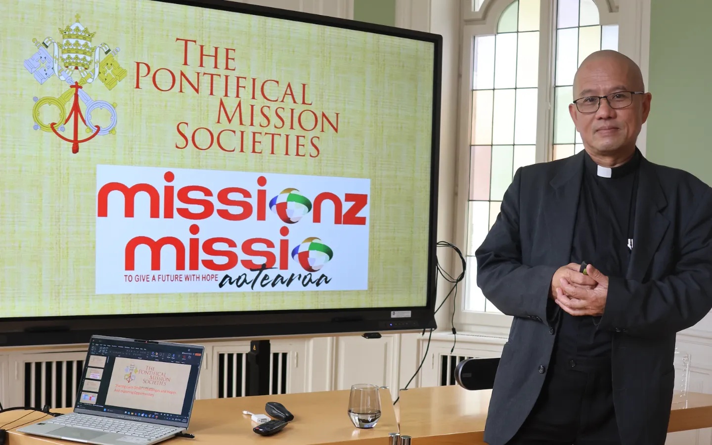 Le père Michael Pui, directeur de Missio en Nouvelle-Zélande