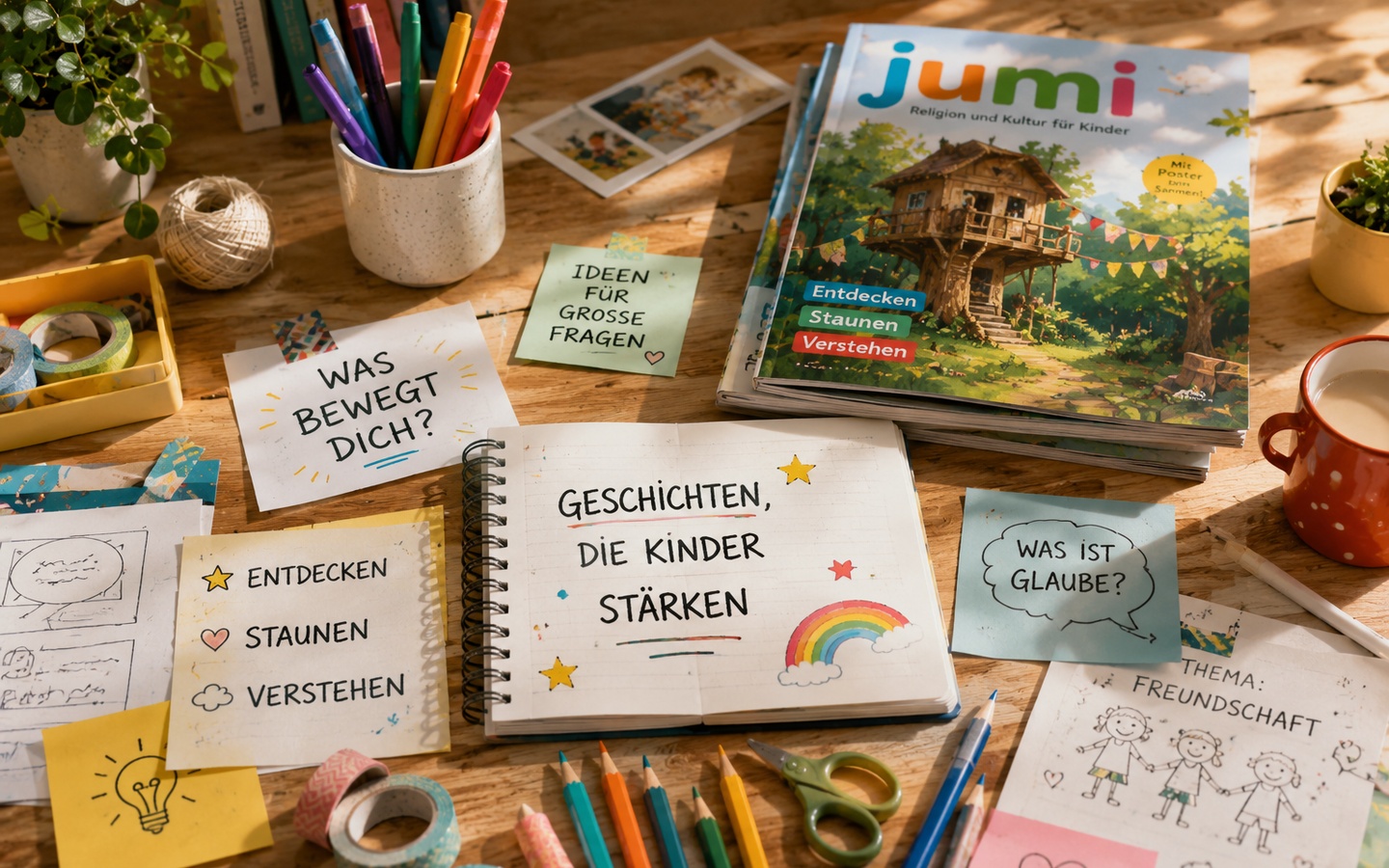 Redaktionsleitung mit Herz für Kinder: Missiopartner sucht nach einer kreativen Stimme