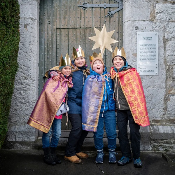 Die Aktion Sternsingen aus nächster Nähe – Bilder, die berühren