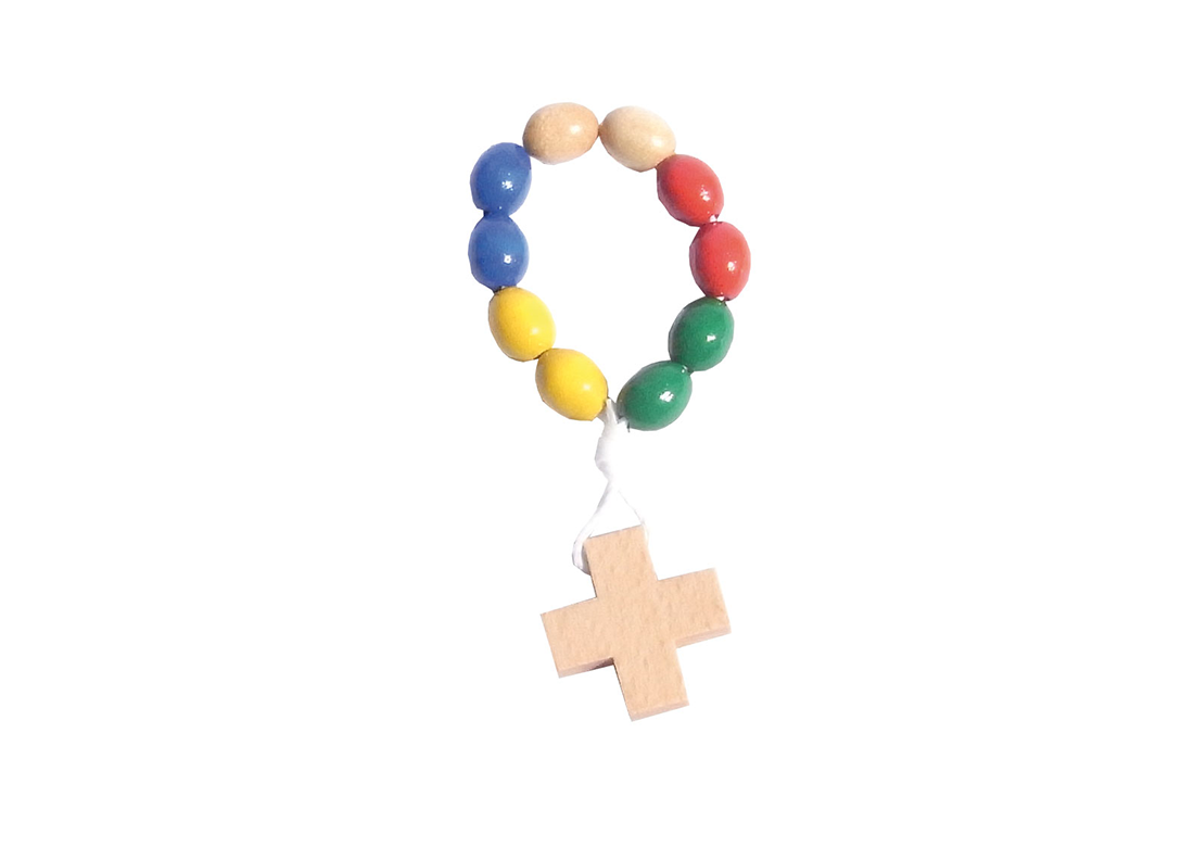 Petit dizainier aux couleurs des continents