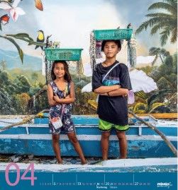 Kalender April 2025