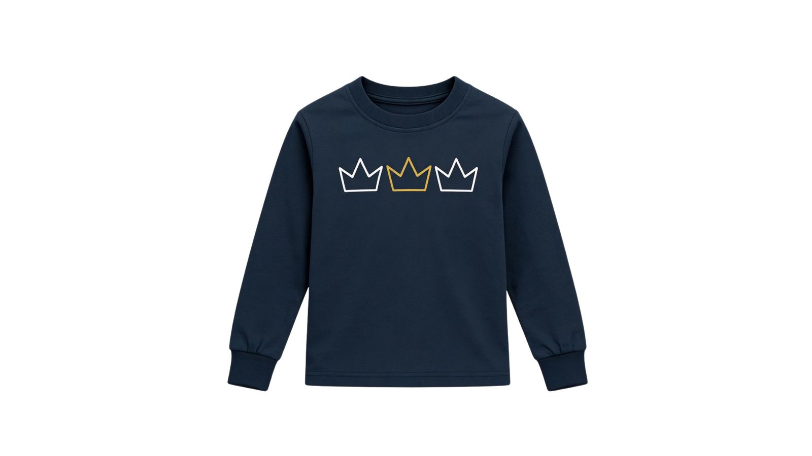 Felpa blu a maniche lunghe Cantori della Stella di Missio Svizzera, taglia L