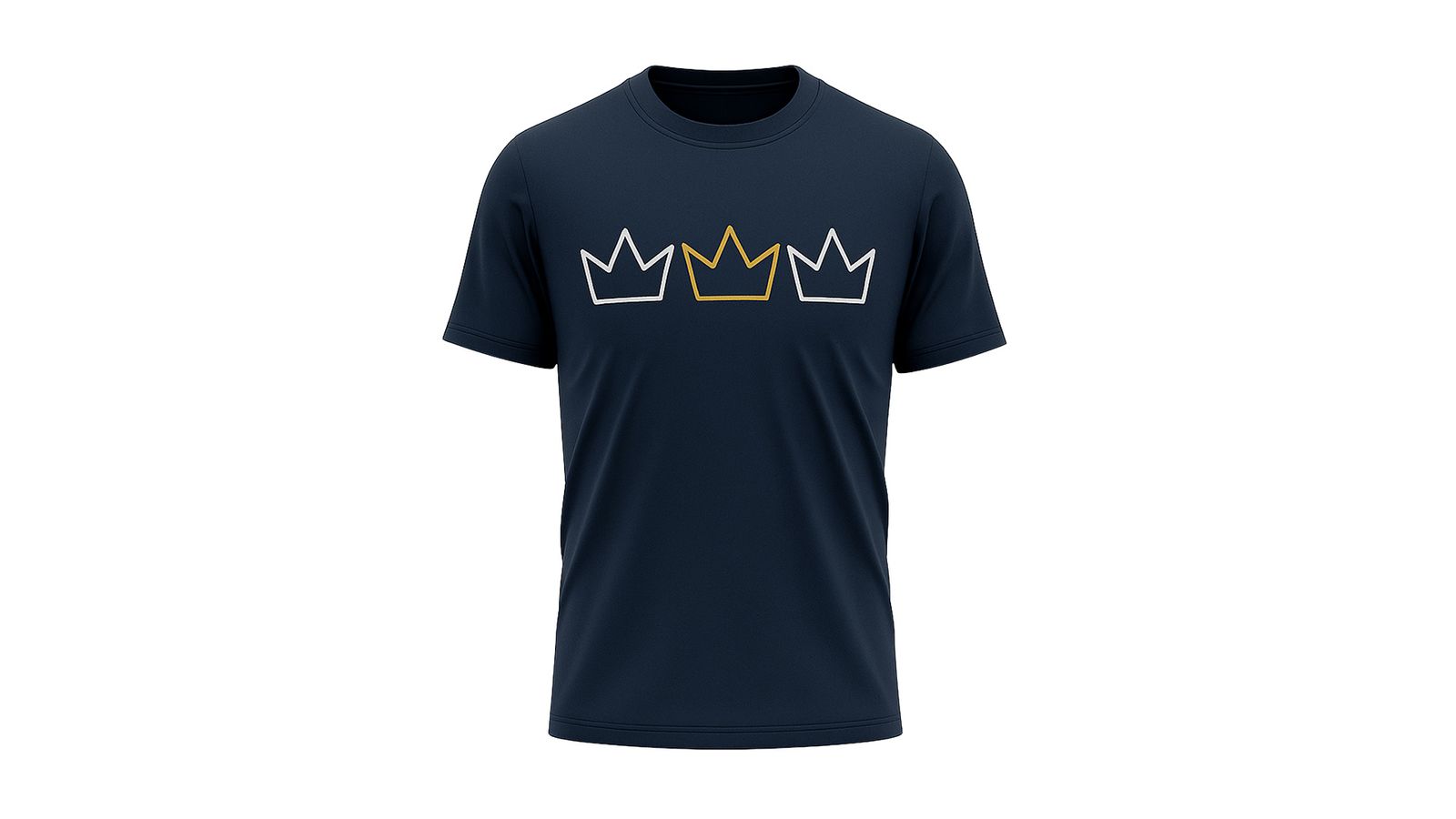 T-shirt bleu Chanteurs à l'étoile pour enfants