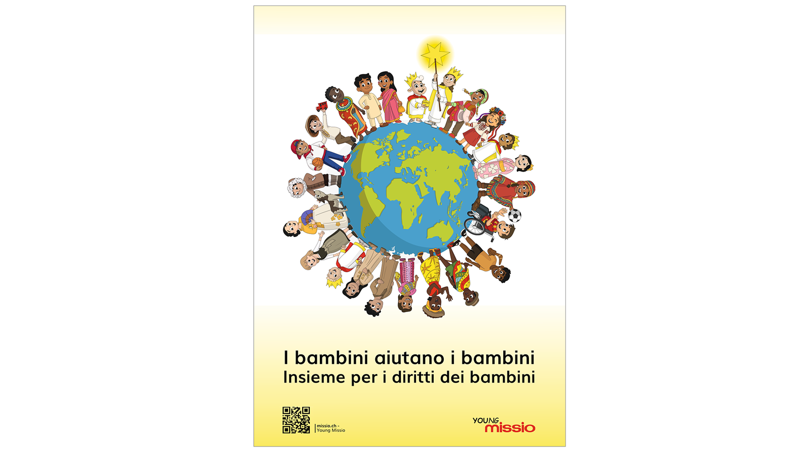 Poster A2: Bambini di tutto il mondo