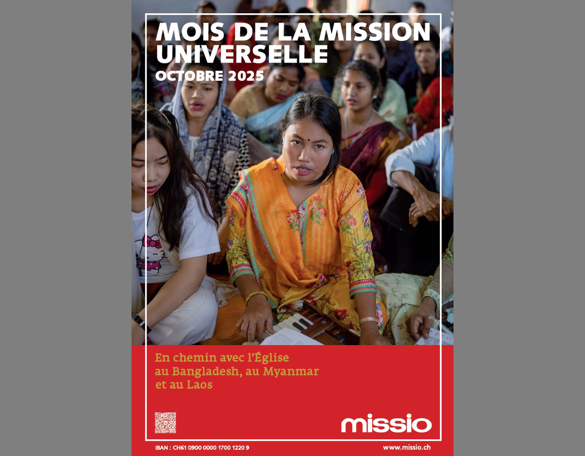 Affiche du Mois de la Mission Universelle 2025 en format A3