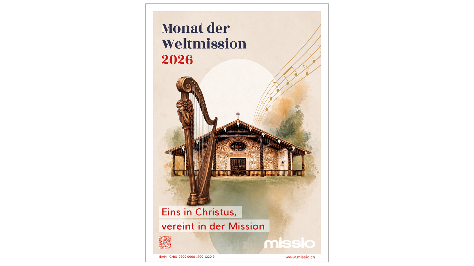A4 Plakat zum Monat der Weltmission 2026