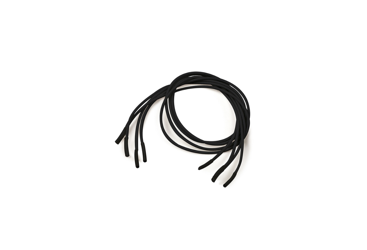 Schnürsenkel elastisch schwarz, 60 cm