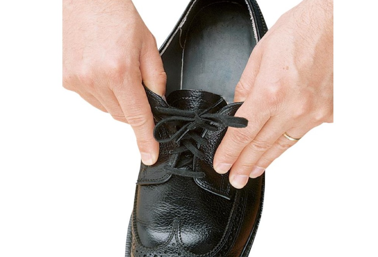 Lacci elastici per scarpe nero, 94 cm