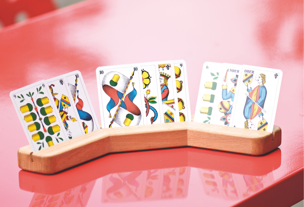 Porte-cartes de table