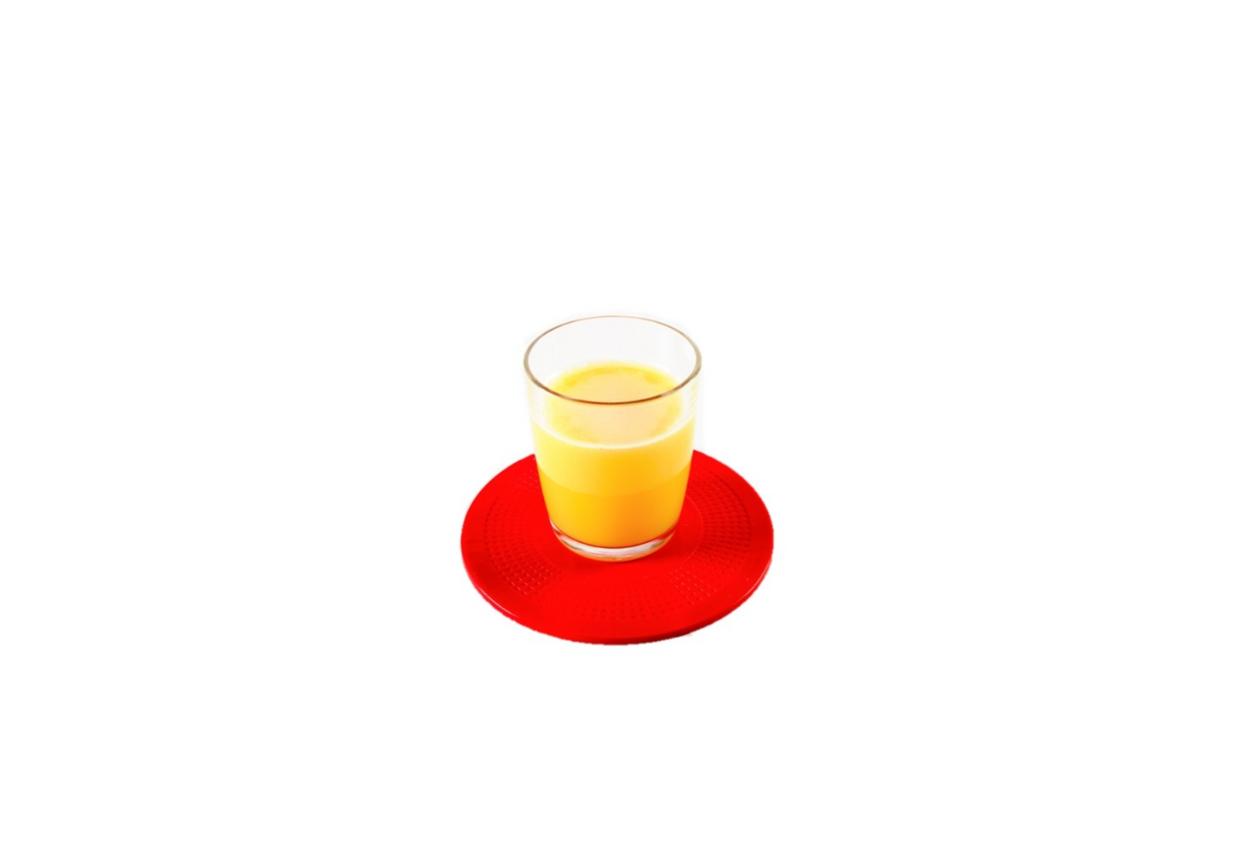 Antirutsch-Matte, rot, rund