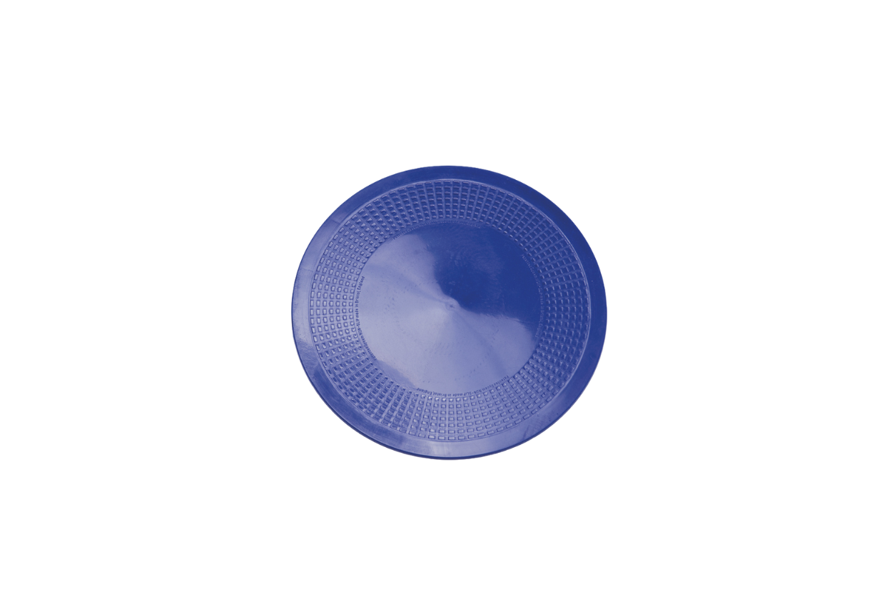 Antirutsch-Matte, blau, rund
