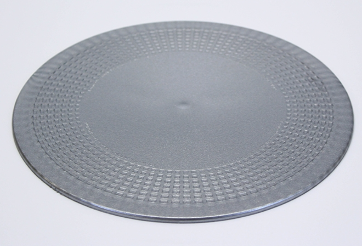 Antirutsch-Matte, silber, rund_1