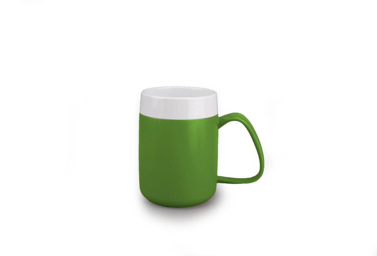 Ergonomische Tasse grün