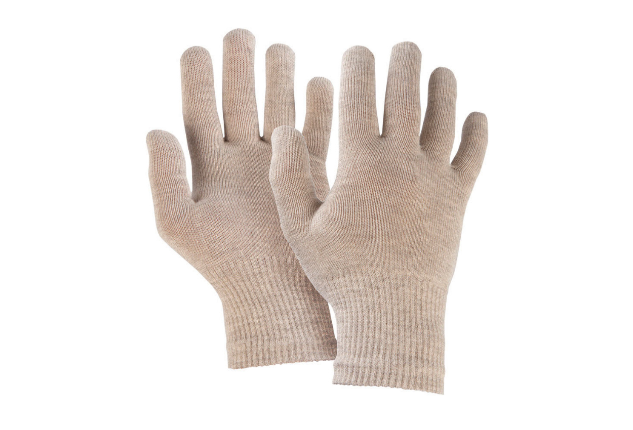 Guanti d’argento cotone, taglia L-XXL