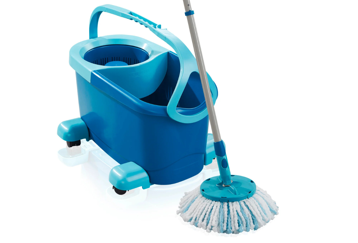 Balai à franges avec chariot