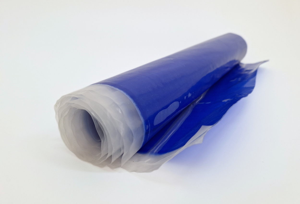 Feuilles antidérapante bleu (1 m x 40 cm)