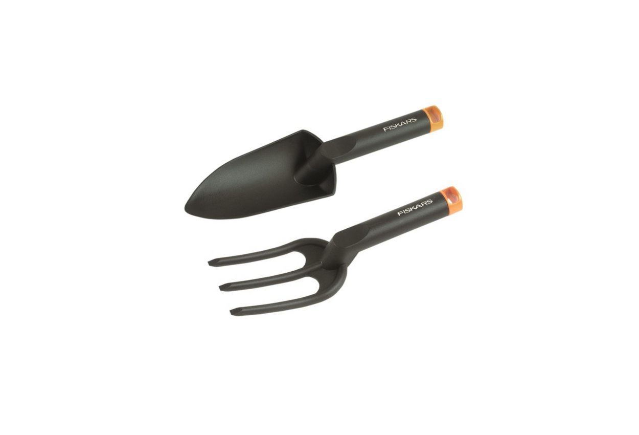 Pelle et fourche de jardin