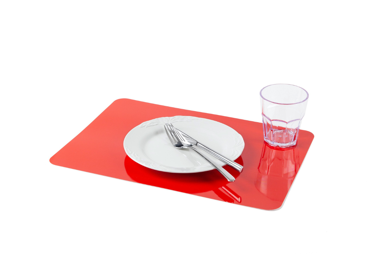 Tovaglietta rossa