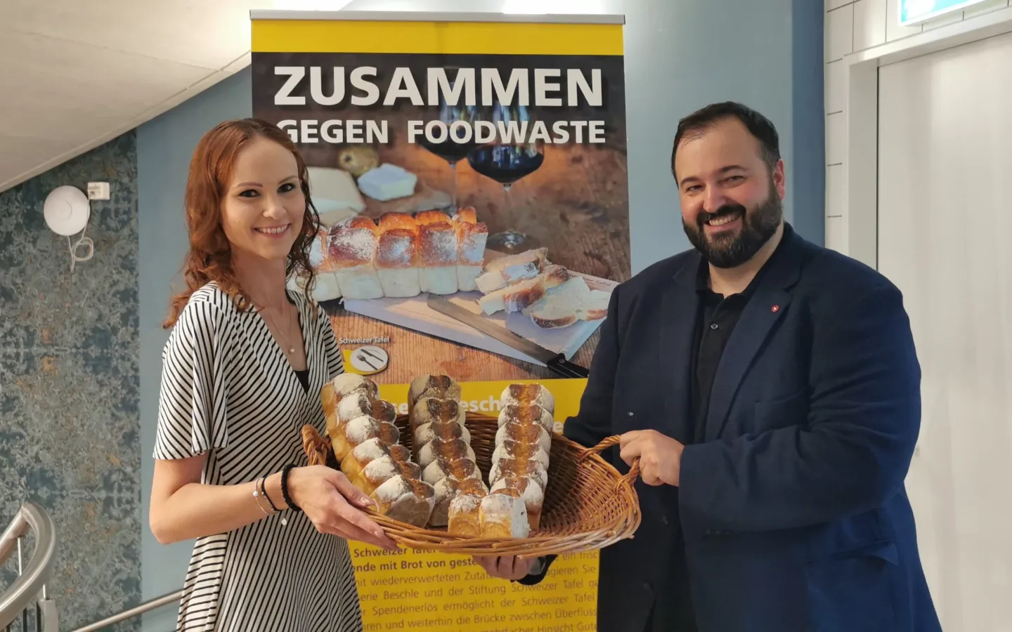Recycling-Brot der Confiserie Beschle