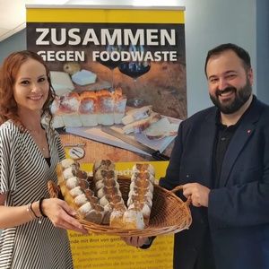 Recycling-Brot der Confiserie Beschle