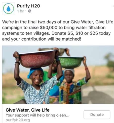Purify H2O