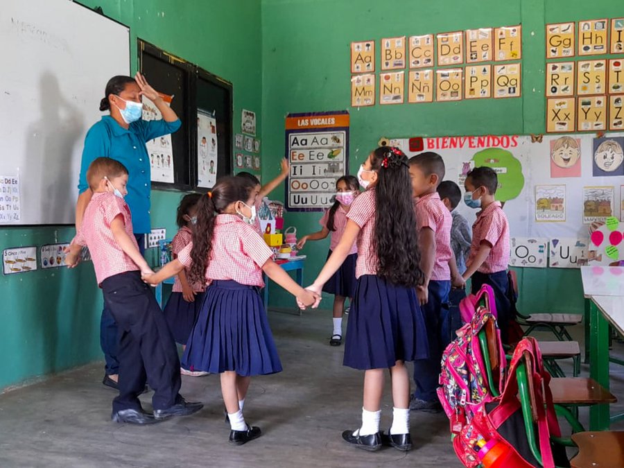 Im Kindergarten in Honduras