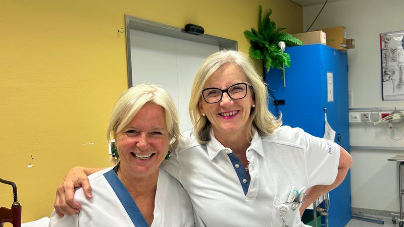 Charlotte Züllig und Bea Bucher