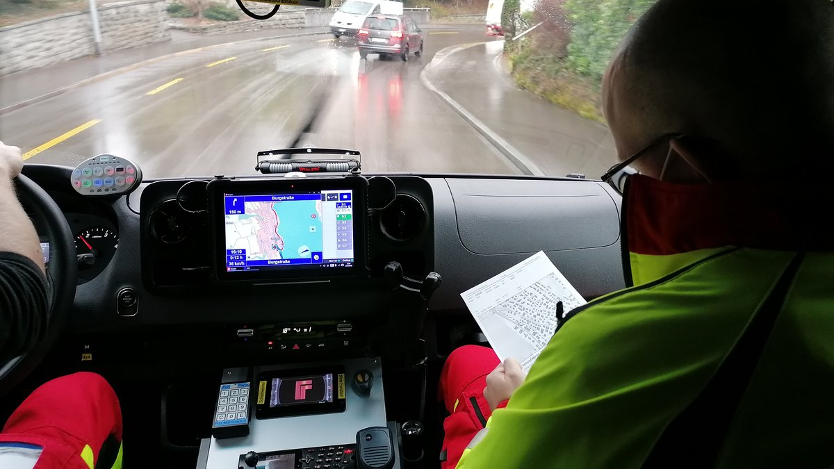 Rettungsdienst unterwegs