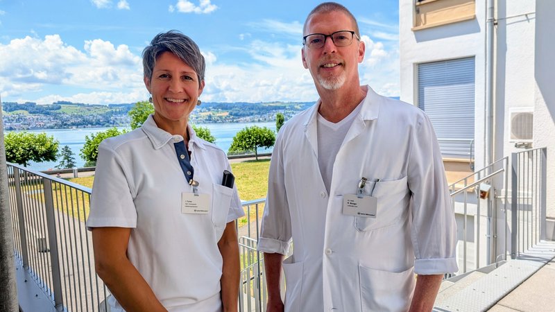 Isabelle Furrer und Reint Burger