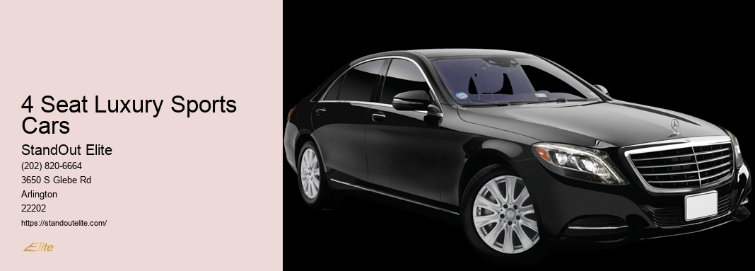 Luxury Sedan Service Washington DC